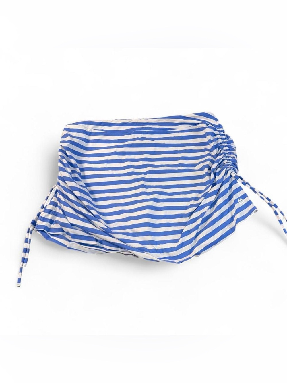 G/Fore blue and white striped golf skirt